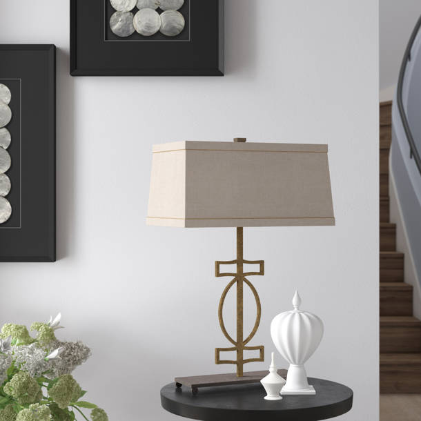 Gabby Lucinda Tray Top Pedestal End Table & Reviews Wayfair